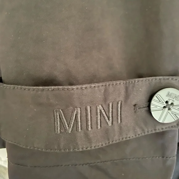 Women’s Black-BRITISH RACING INTERIOR MINI COOPER COAT. Two inside pockets - Picture 10 of 15
